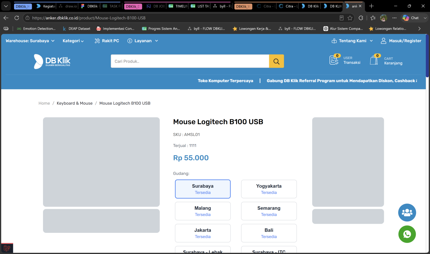 Bug load search